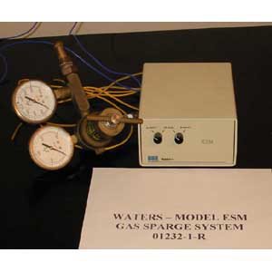 WATERS Model: ESM   GAS SPARGE SYSTEM WITH REGULATOR