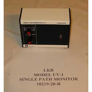 LKB / PHARMACIA Model: UV-1   UV MONITOR - CONTROL UNIT ONLY