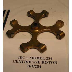 IEC Model: 284 CENTRIFUGE ROTOR, 4 X 250ML