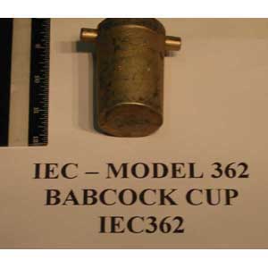 IEC Model: 362   CUP FOR 6.5 IN BABCOCK BOTTLE