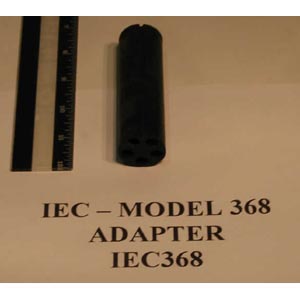 IEC Model: 368   ADAPTER - 5-PLACE RUBBER