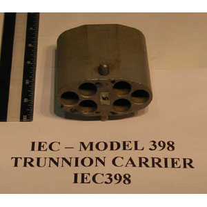 IEC Model: 398 trunnion / carrier - 6 X 12ML