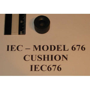 IEC Model: 676   RUBBER CUSHION - CONE-SHAPED