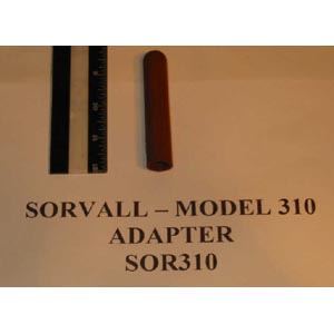 SORVALL Model: 310   RUBBER ADAPTERS FOR 13 X 100MM - RED