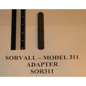 SORVALL Model: 311   RUBBER ADAPTERS FOR 13 X 100MM - BLACK
