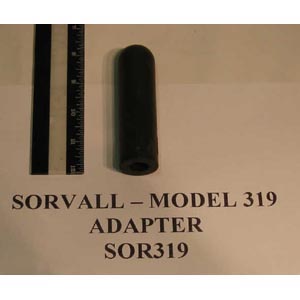 SORVALL Model: 319   RUBBER ADAPTERS FOR 13 X 100 MM - RED