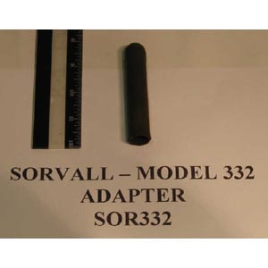 SORVALL Model: 332   RUBBER ADAPTERS FOR 12 X 75MM - GRAY