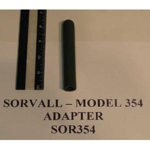 SORVALL Model: 354   RUBBER ADAPTER FOR 10 X 75 MM - GRAY