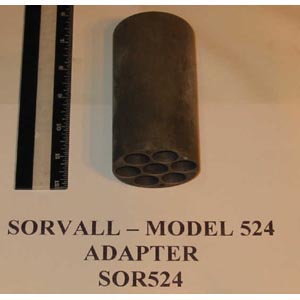 SORVALL Model: 524   ALUMINUM ADAPTERS 7 PLACE X 15 ML