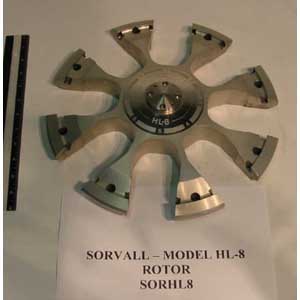 SORVALL Model: HL-8/ 42000   ROTOR 8 X 150 ML