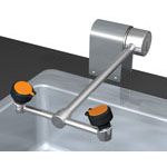 WaterSacer Faucet - Eye Wash arm & heads only