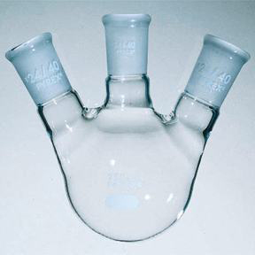 Fisher 10-165-5A 3 neck flask - 100 ml.